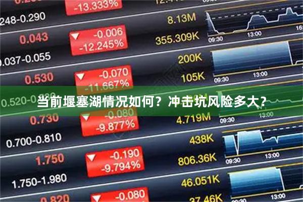 当前堰塞湖情况如何？冲击坑风险多大？